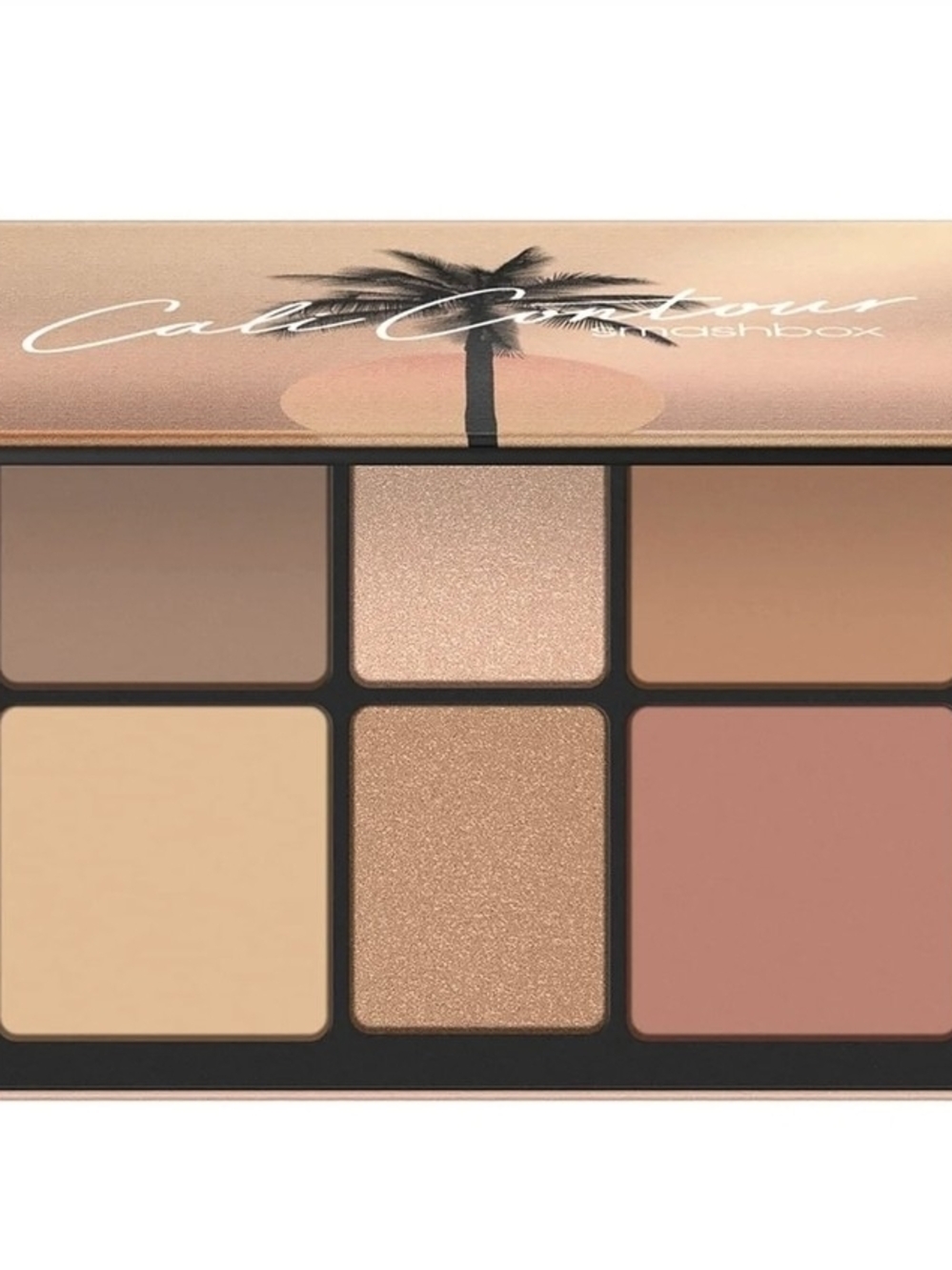 Smashbox Cali Contour Palette - Peach, Brown, Cream, Rose, Gold